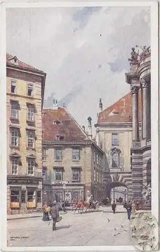 Wien - Reitschulgasse. Erw. Pendl. 1900