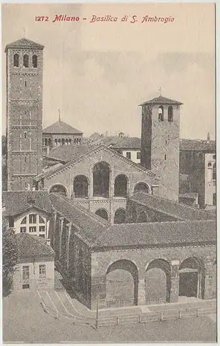 Milano - Basilica di S. Amborgio. 1900
