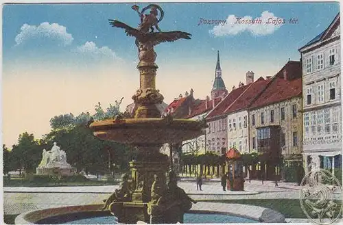 Pozsony. Kossuth Lajos tér. 1916