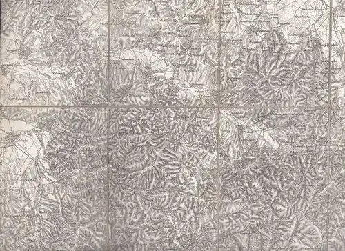 Karte Karansebes u. Bogsan 1900