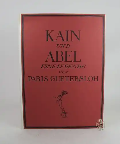 GÜTERSLOH, Kain und Abel. Eine Legende. 1969