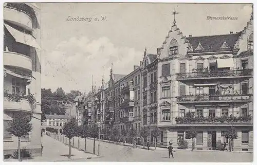 Landsberg a. W. Bismarckstrasse. 1900