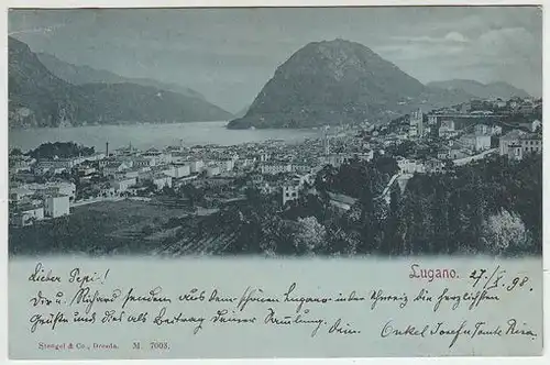 Lugano. 1890