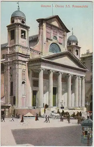 Genova - Chiesa S.S. Annunziata. 1900