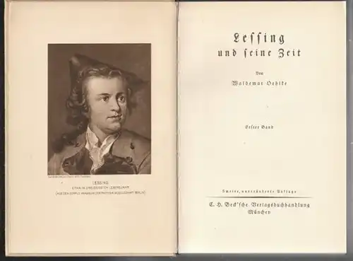 OEHLKE, Lessing und seine Zeit. 1919
