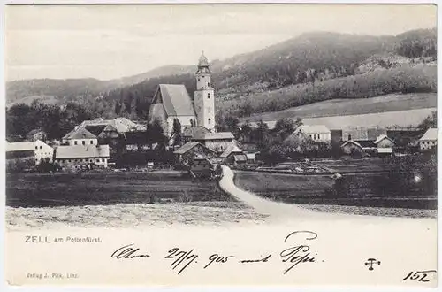 Zell am Pettenfürst. 1890