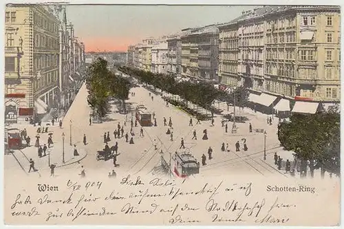 Wien. Schotten-Ring. 1900