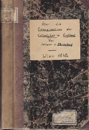 PASSY, Ueber die Emancipation der Katholiken in... 1840