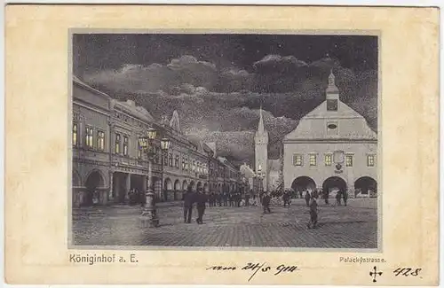 Königinhof a. E. Palackýstrasse. 1900