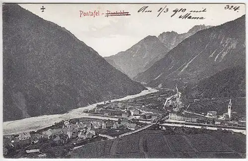 Pontafel - Pontebba. 1900