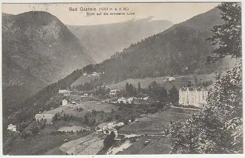 Bad Gastein (1084 m o. d. M.). Blick auf die... 1900