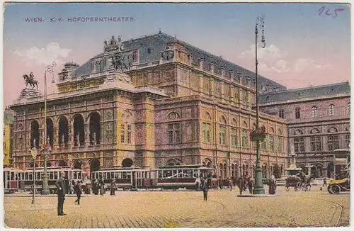 Wien. K.K. Hofoperntheater. 1910