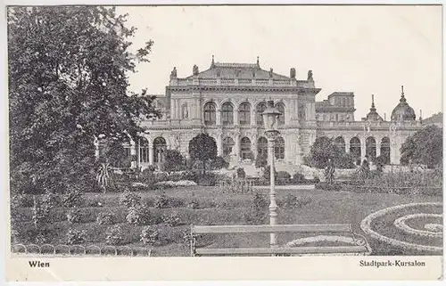 Wien. Stadtpark-Kursalon. 1900