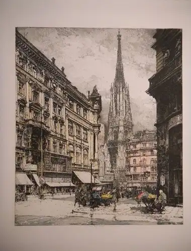 KASIMIR, [Wien - Graben - Stephansdom]. 1928