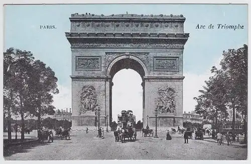Paris. Arc de Triomphe 1900