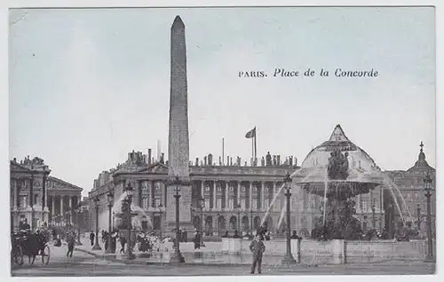 Paris. Place de la Concorde 1900