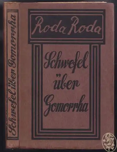 RODA RODA d. i. Sándor Friedrich Rosenfeld., Schwefel... 1905