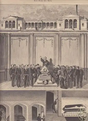 WOLLSCHLÄGER, Die Feuerbestattung in Gotha.... 1890
