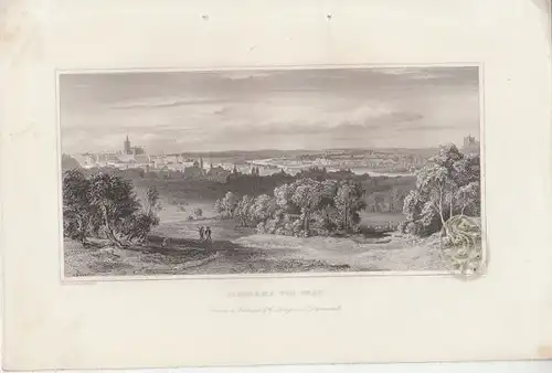 Panorama von Prag. 1842