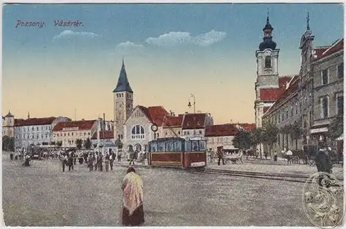 Pozsony. Vásártér 1916