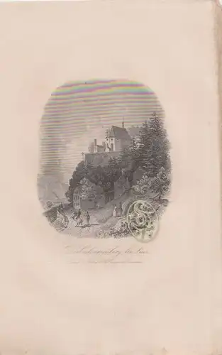 Der Calvarienberg bei Linz. 1842