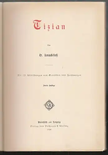 KNACKFUSS, Tizian. 1898