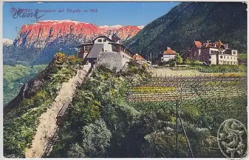 Bolzano: Funicolare del Virgolo m. 465. 1920