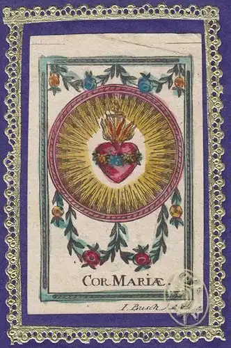 BUSCH, Cor. Mariae. 1730