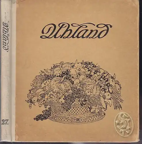 UHLAND, Gedichte. 1911 0033-13