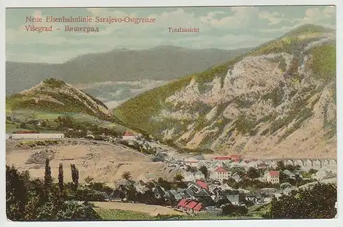 Neue Eisenbahnlinie Sarajevo-Ostgrenze... 1900