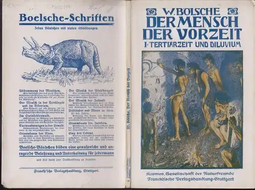 BÖLSCHE, Der Mensch der Vorzeit. 1. Teil: Der... 1922