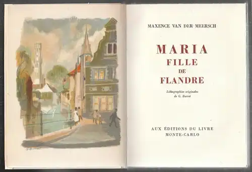 VAN DER MEERSCH, Maria Fille de Flandre. 1948