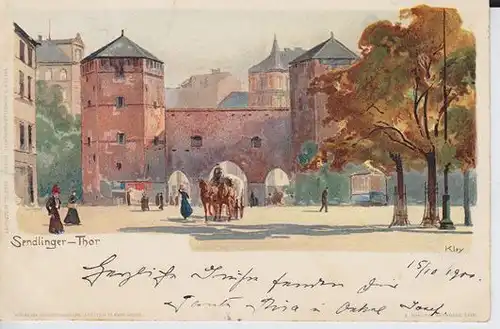 Sendlinger-Thor. 1900