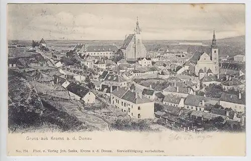 Gruss aus Krems a. d. Donau. 1890 0613-11