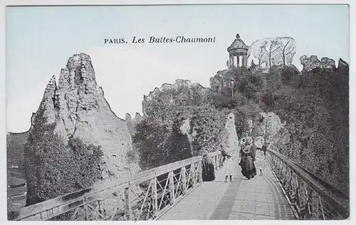 Paris. Les Buttes-Chaumont 1900