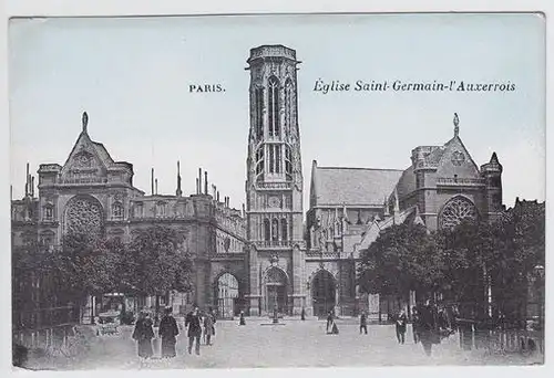 Paris. Eglise Saint-Germain-l'Auxerrois 1900