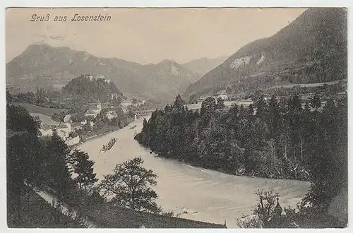Gruß aus Losenstein. 1900