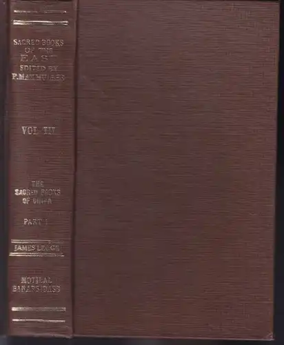 MÜLLER, The Sacred Books of China. The Texts of... 1966