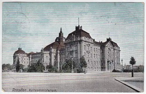 Dresden. Kultusministerium. 1900