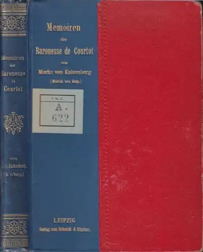 KAISENBERG, Die Memoiren der Baronesse Cecile... 1906
