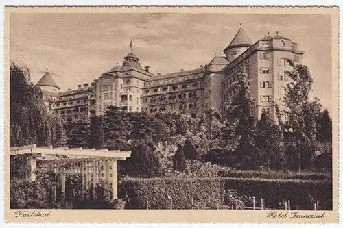Karlsbad. Hotel Imperial. 1900