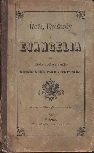 Reci, Epistoly Evangelia na vsecky nedele a... 1890