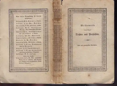 HALLER, Gedichte. 1817