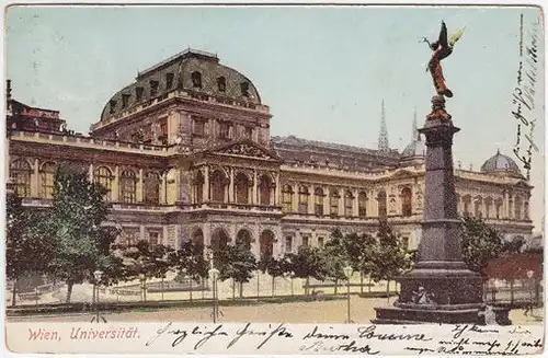 Wien, Universität. 1900