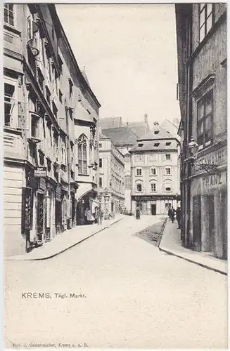 Krems, Tägl. Markt. 1890