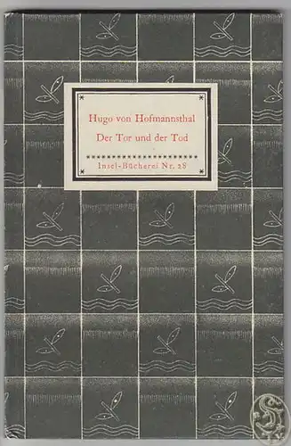 HOFMANNSTHAL, Der Tor und der Tod. 1942