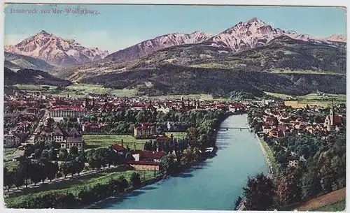 Innsbruck von der Weiherburg. 1912