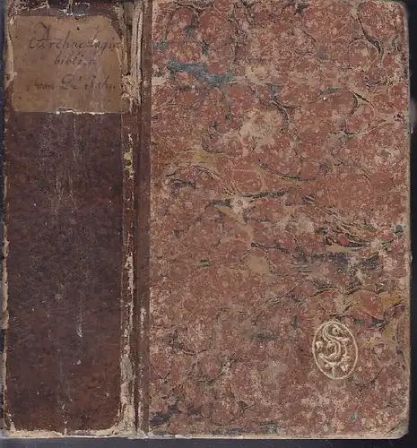 JAHN, Archaeologia biblica in compendium redacta. 1805