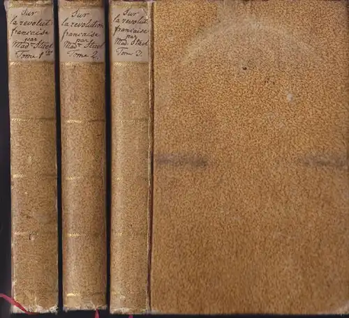 STAEL-HOLSTEIN, Considérations sur la... 1818