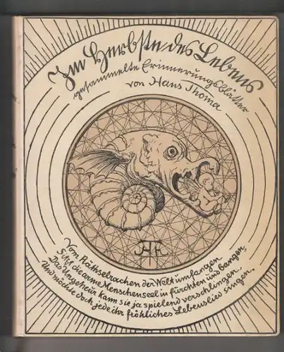 THOMA, Im Herbste des Lebens. Gesammelte... 1909